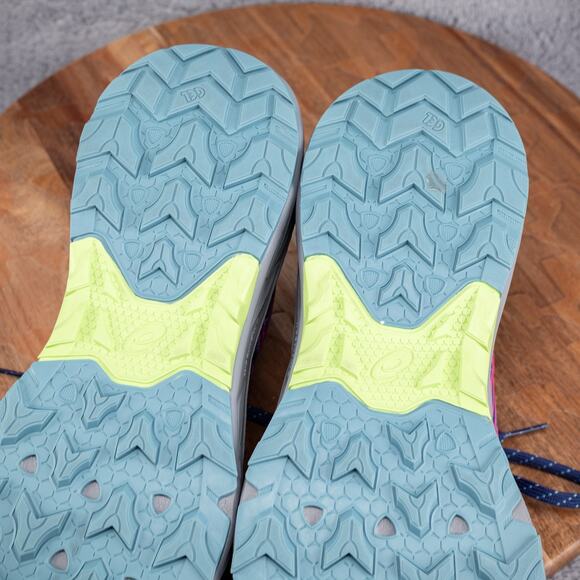 ASICS GEL-VENTURE 7 Womens Sz 11 Trail Running Sneakers Blue Pink Grey 1012A476 - Picture 11 of 11